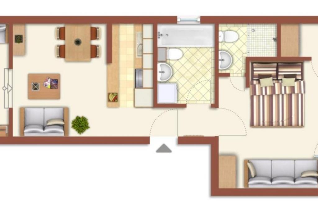 Apartment Ankerplatz In Zentraler Lage